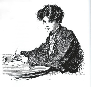bw sketch writing